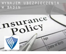 Wynajem ubezpieczenia w  Baden