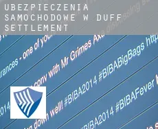 Ubezpieczenia samochodowe w  Duff Settlement