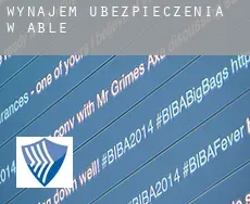 Wynajem ubezpieczenia w  Able