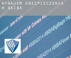Wynajem ubezpieczenia w  Gaiba