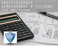 Ubezpieczenia samochodowe w  Villons-les-Buissons