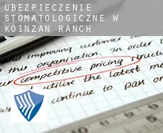 Ubezpieczenie stomatologiczne w  Koinzan Ranch
