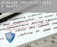 Wynajem ubezpieczenia w  Koppe